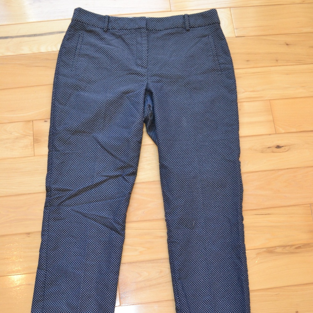 blue patterned Talbots newport  pants  sz 10